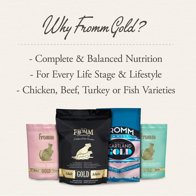 Fromm Puppy Gold Premium Dry Dog Food - Chicken Recipe - 5 lb