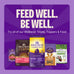 Wellness CORE Tiny Trainers Natural Grain-Free Dog Treats, Turkey and Pomegranate Recipe, 6 oz Bag, Bite-Sized Soft Rewards for All Breeds