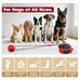 Red & Black Indestructible Suction Cup Dog Toy for Small/Medium Aggressive Chewers Interactive Tug of War Puzzle Enrichment Indoor Outdoor Use