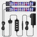 hygger 24/7 Full Spectrum Aquarium LED Light with Synchronized Control, Adjustable Timer, Brightness, and Colors, 3-Row Beads, IP68 Waterproof