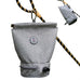 Reusable dog waste bag holder with waterproof design, magnetic closure, and portable attachment options