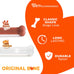 Nylabone Original Bone Power Chew Toy for Large Dogs, Durable 2-Pack, Chicken Flavor, Basted Blast, Up to 50 lbs