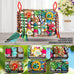yixund handmade seagrass wall bird toys for parakeets cockatiel conures lovebirds