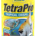 Tetra 77072 TetraPRO Tropical Crisps for Fishes, 2.37 oz net weight, floating food, enhanced coloration
