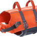 Outward Hound Granby Splash Orange Dog Life Jacket, Medium, High-Visibility, Adjustable Fit, Ripstop Material