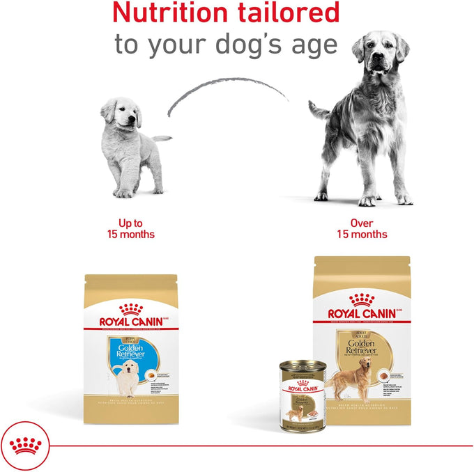 Royal Canin Golden Retriever Adult Dry Dog Food, 30 lb