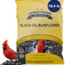 armstrong black oil sunflower bird seed, 35.3 pounds, northern cardinals, blue jays, hairy woodpeckers
