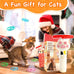 Cat Fetch Toy Disc Launcher with 6 Soft & Flexible Discs, Glow-in-the-Dark, Indoor Use