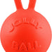 Jolly Pets Tug-n-Toss heavy duty dog toy ball with handle, 8 inches, large size, blueberry color