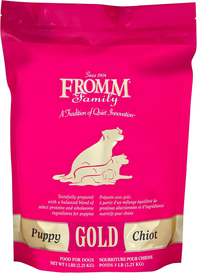 Fromm Puppy Gold Premium Dry Dog Food - Chicken Recipe - 5 lb