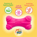 Hartz DuraPlay 3 Pack Latex Dog Toy for Medium Breeds, Bacon Scented, 20-50 Pounds
