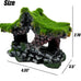 Tfwadmx resin aquarium decoration house small betta fish hide cave ornament tank small fish shrimp hideaway
