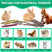 jorewood 33pcs rabbit chew sticks natural timothy grass molar teeth stick guinea pig toys
