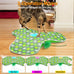 umosis Rechargeable Moving Concealed Feathers Real Mouse Squeaky Touch Activated Cat Kitten Toy