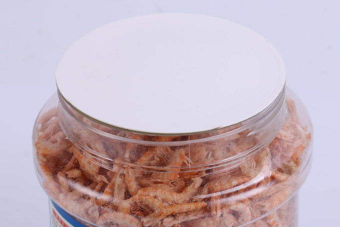Premium Freeze-Dried Krill & Shrimp Mix for Arowana, Koi, Tropical Cichlids and Turtles - High Protein Floating Aquarium Food 1000ml