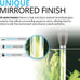 fluval m 200-watt submersible aquarium heater with mirror technology for freshwater and saltwater tanks up to 65 gallons