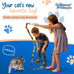 Cat Dancer Products Charmer Interactive Cat Toy with Polycarbonate Wand and Colorful Fabric
