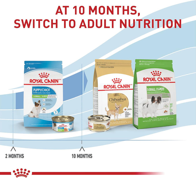 Royal Canin X-Small Puppy Dry Dog Food, 3 lb Bag