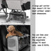 GAPZER Large Cat Carrier for Medium Big Cats, Soft-Sided, Washable, and Collapsible Pet Travel Bag