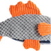 nocciola 4-pack crinkle squeaky dog toys for aggressive chewers, durable plush rope tug toy for small medium large breeds