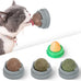 Potaroma 4 Catnip Silvervine Ball Toys: Natural, Non-Toxic, Edible, Teeth Cleaning, Dental Wall Treats for All Breeds, Extra Cat Energy Ball