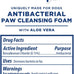 Wet Ones for Pets 5 Ounce Antibacterial Dog Paw Cleaner with built-in Scrubber Brush, Tropical Splash Scent