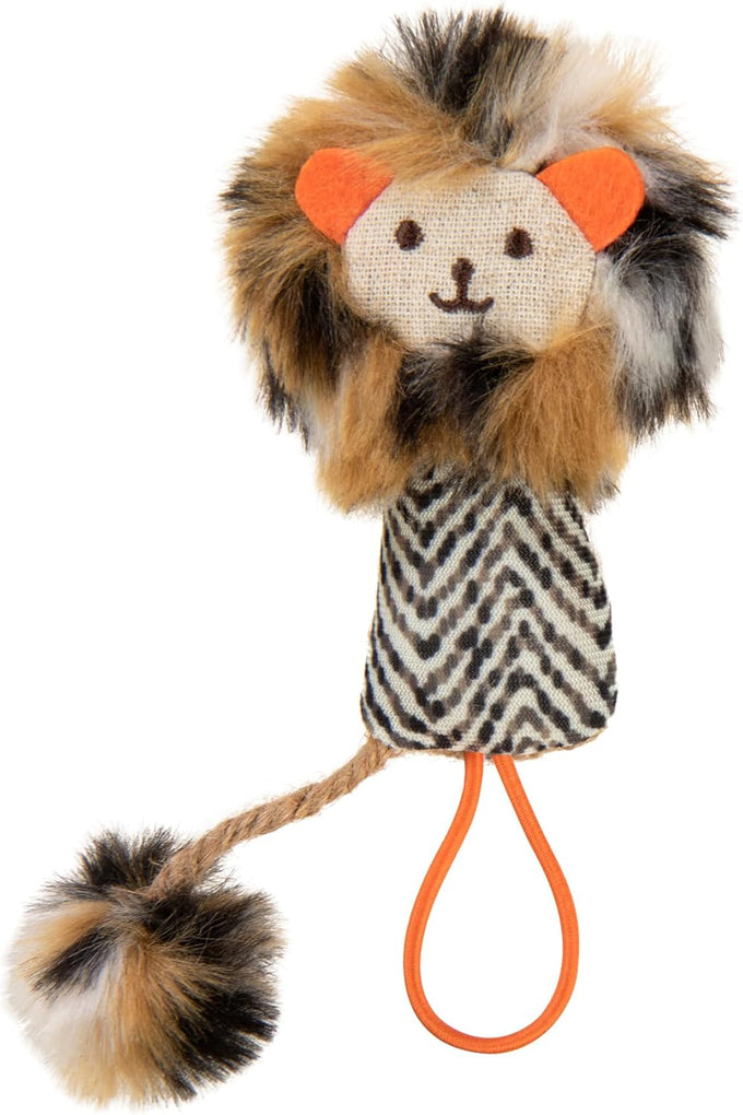 SmartyKat Instincts 2-Pack HappyNip Love Mates Feather Birds Plush Cat Toys Orange/Green
