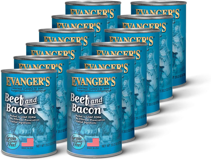 Evanger's Heritage Classic Beef with Chicken & Liver Wet Dog Food