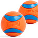 Chuckit! Ultra Ball Dog Toy - Medium Rubber Bouncy Fetch Balls for 20-60 lb Dogs - 2.5-inch Diameter, Pack of 2