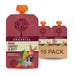 Peter Rabbit Organics 100% USDA Certified Organic 4 oz. Squeezable Snack Pouches Variety Pack of 18
