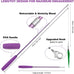 cat toys for indoor cats, 11pcs interactive cat toy wand pack, 2 retractable cat wand & 7pcs worm teaser refills for playful exercise