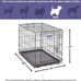 MidWest Homes for Pets 30-inch iCrate for medium breeds, 21-40 lbs, durable and easy to assemble