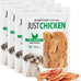 Just Food for Dogs Human Grade Chicken Breast Jerky Treats, Single Ingredient, Grain Free, Low Calorie, Rawhide Free, 5 oz