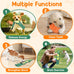 2 Pack Dog Toys for Aggressive Chewers - Interactive Dog Toys with Squeaker & No Stuffing
