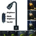 Small nano glass fish tank start kit with filter, LED light for shrimp, small fish, betta (1.5 gallon)