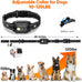 Dog shock collar for 2 dogs, 3300ft remote range with real-time dual-channel control, orange, fits 8-120 lbs all breeds sizes