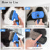 swihauk self-cleaning slicker brush for dogs and cats, skin-friendly deshedding grooming tool with pet supplies accessories, blue