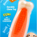 Hartz Chew n Clean Dental Duo Dog Treat Toy, Medium, 3 Pack, Color Varies, 3 Piece