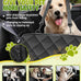 600D dog car seat cover, waterproof scratch proof nonslip dog hammock for cars, pet sedan SUV trucks