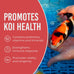 Blue Ridge 4.5lb Koi Fish Food Platinum Pro Formula, Premium Pond Pellet with Spirulina for Color Enhancement