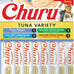 INABA Chicken Variety Box Churu Cat Treats with Green Tea Extract & Taurine, 40 Tubes, 0.5 Ounces Each