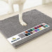 Muddy Mat grey microfiber chenille door mat indoor entryway rug non-slip machine washable pet rug 30x19