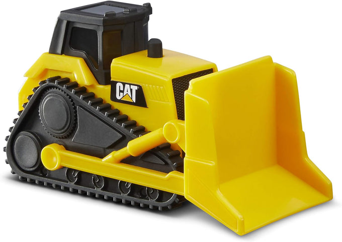 Cat Construction 5-Piece Little Machines Set with Movable Parts, Durable Design, and Versatile Use