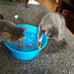 Glowing Waterproof Cat Water Toy with Adjustable Speed and Realistic Motion for Bathtub or Aquarium