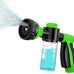 Girl With The Dogs ¾" Garden Hose Soap & Shampoo Dispenser Nozzle with Adjustable Spray