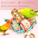 Katumo natural bamboo cockatiel parakeet conure shreds and forages safely
