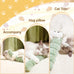 Cat Toys Pillows 3 Pack with 100% Natural Catnip for Large Indoor Cats Kicker Toys