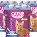 PetAg Cat-Sip 8 oz, 12 Pack - Ready-to-Feed Lactose-Free Milk Snack for Cats & Kittens