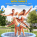 Vistop 67" Non-Slip Splash Pad for Kids and Dogs with Thickened Sprinkler Pool and Fun Fountain Play Mat
