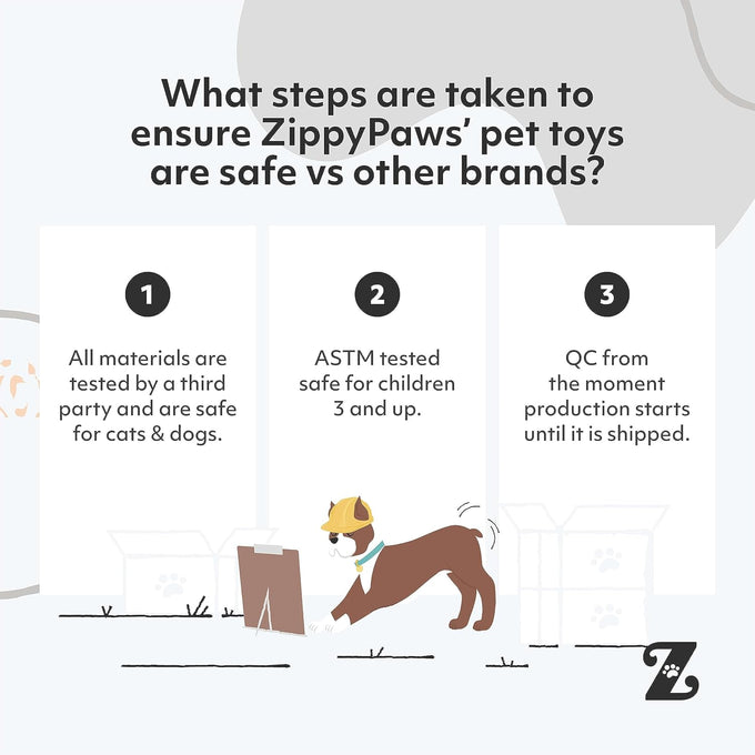 ZippyPaws Red Monkey RopeTugz Durable Dog Pull Rope Toy for Large Medium Small Dogs Squeaky Interactive